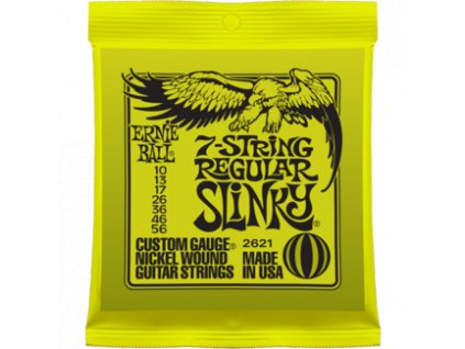 Ernie Ball Slinky Nickel 7-string Regular.010-.056