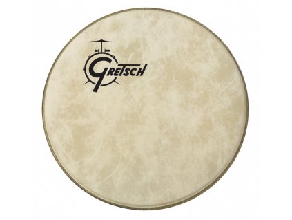 Gretsch Logo Bass Drum Reso 18" Fiberskyn,Offset Logo GPFIBERO-18