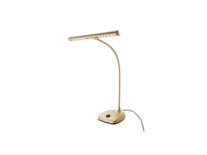 K&M 12297 LED piano lamp gold-colored