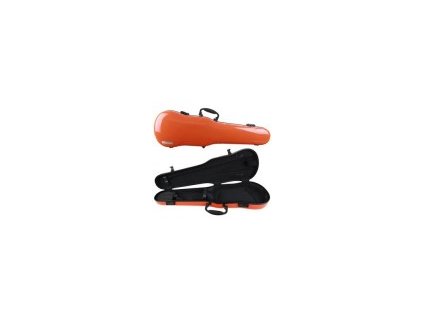 GEWA Cases Form shaped violin cases Air 1.7 orange highgloss