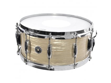 Gretsch Wood Snare Brooklyn Series 6,5x14" Vintage Cream Oyster Nitron