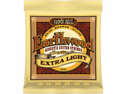 Ernie Ball Earthwood Bronze Extra Light.010-.050