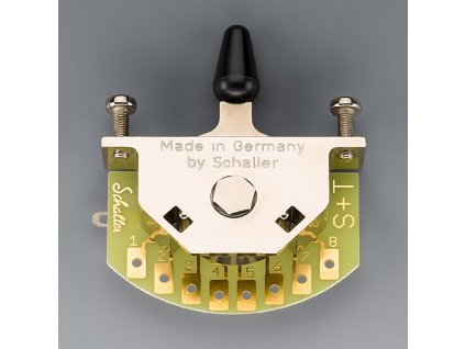 Schaller for Telecaster (3-way-switch), Version T, Nickel,