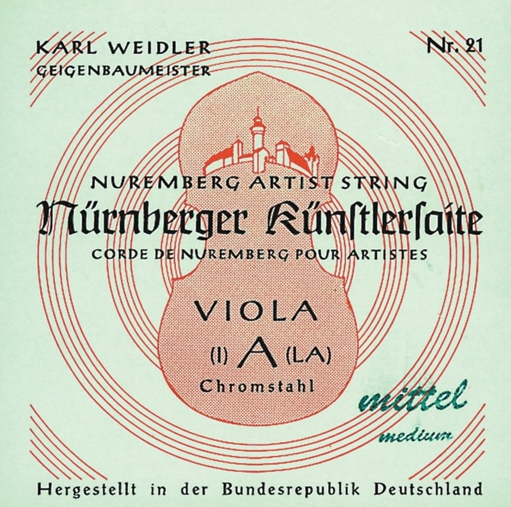 Nurnberger Strings For Viola Kuenstler strand core Set