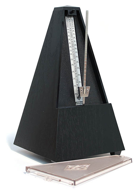 Wittner Metronome Pyramid shape Black 806K