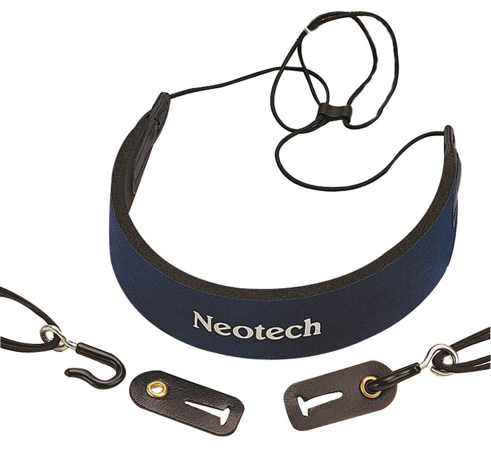 Neotech Clarinet strap C.E.O. Comfort Blue junior, Length 35,6 - 44,4 cm