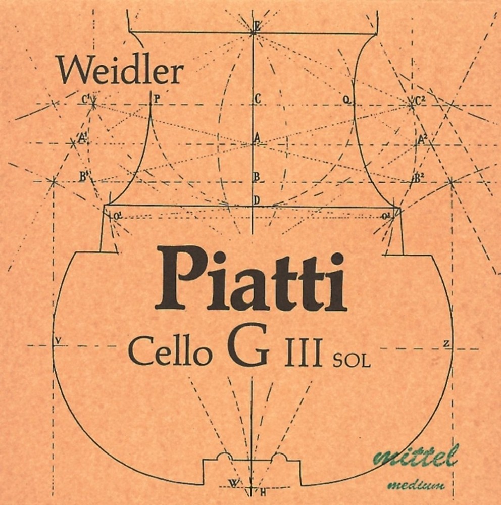Piatti Strings For Cello Medium