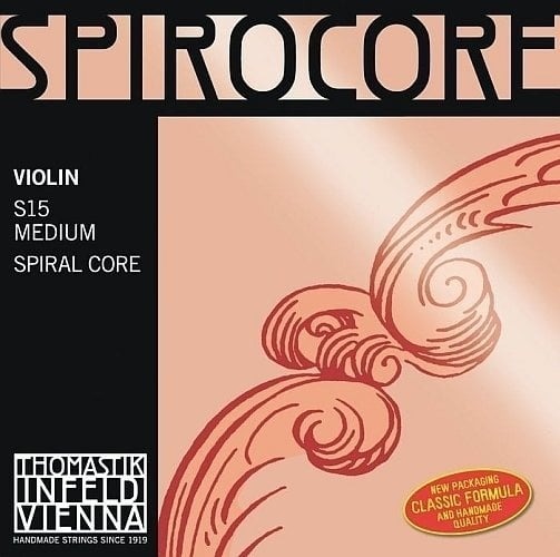 Thomastik Strings For Violin Spirocore spiral core Medium 4/4
