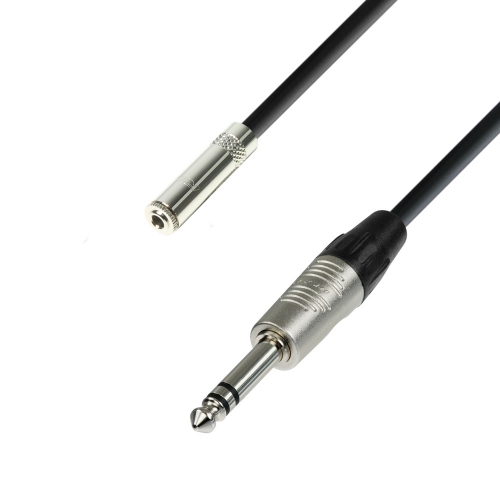 Adam Hall Cables K4 BYV 0300 - Kopfhörerverlängerung 3,5 mm Klinkenbuchse stereo