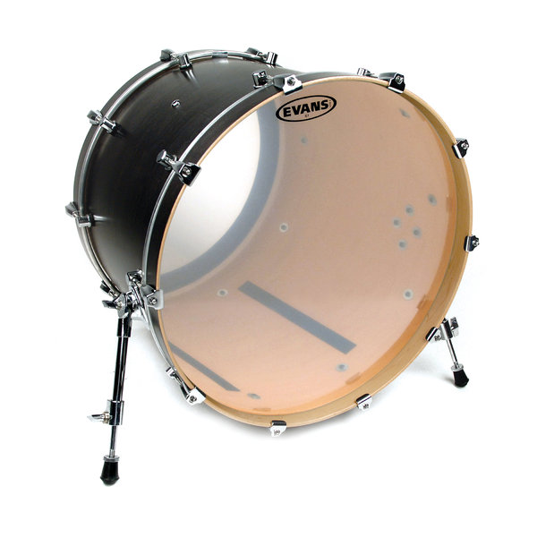 Evans 20'' Genera G1 Clear Bass drum