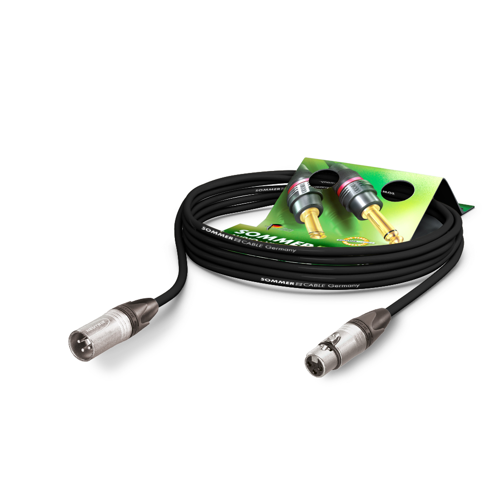 Sommer Cable MC The Stage, Black, 1,00m