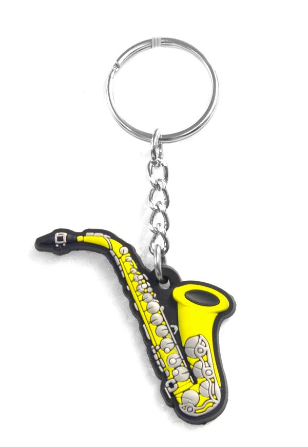 Musician Designer Music Key Chain Saxophone