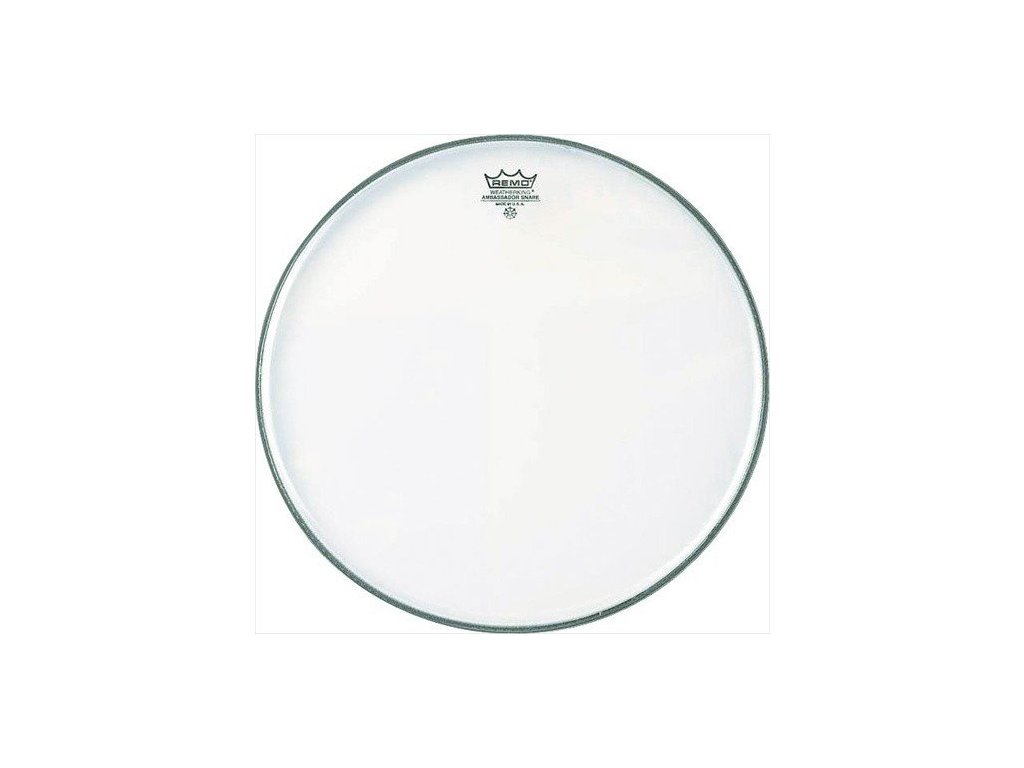 Remo 22'' Ambassador White Coated