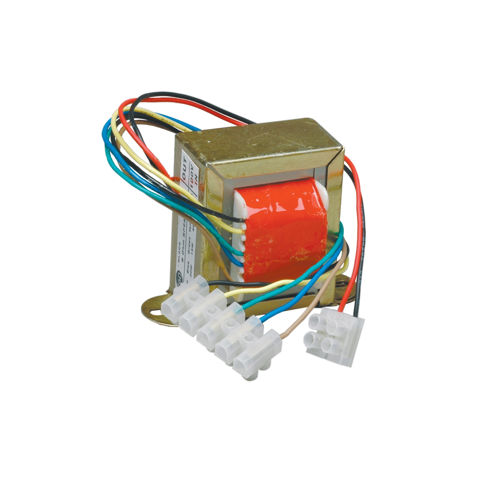 Apart 8 ohms to 100 volt transformer with different power taps: 60 - 30 - 15 - 6