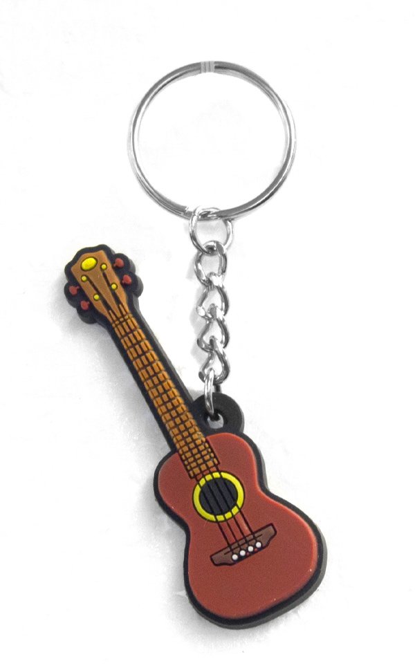 Musiker Designer Musik Schlüsselanhänger Ukulele