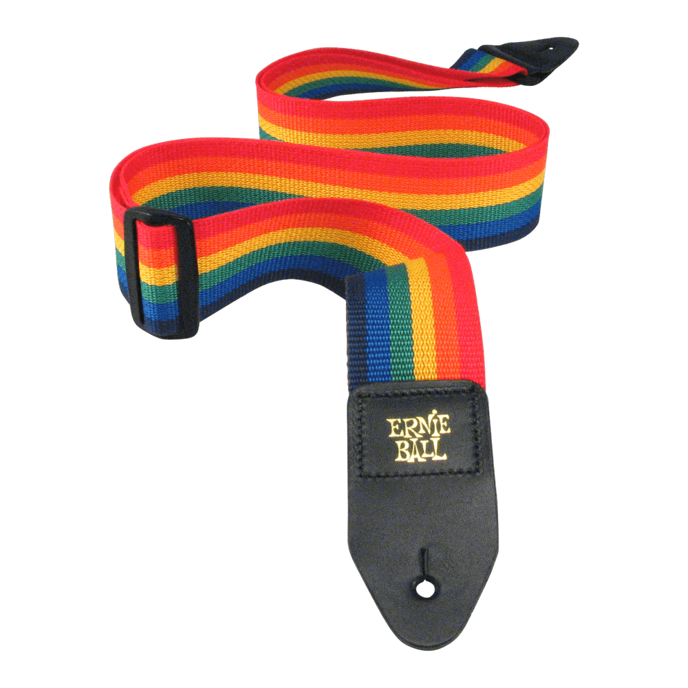 Ernie Ball Polypro Rainbow Strap