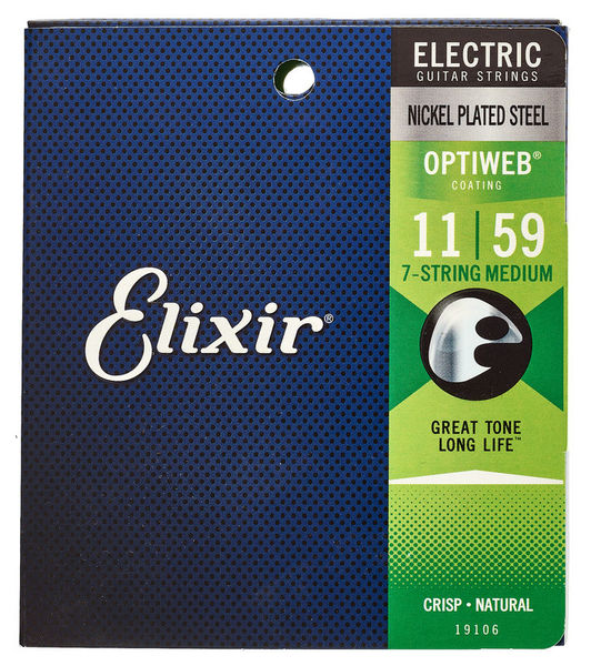 Elixir 7-String Medium Optiweb