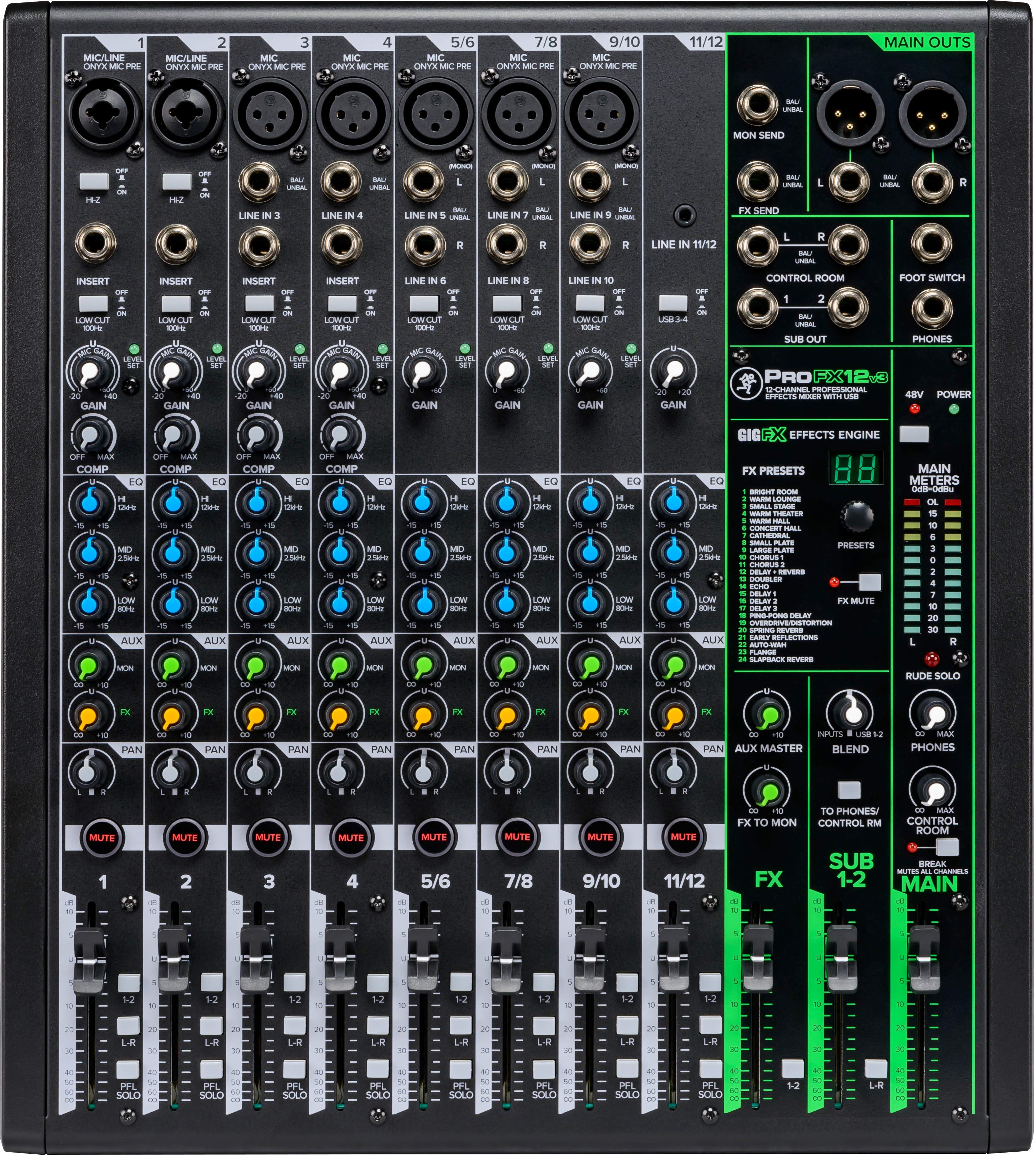 MACKIE ProFX12v3