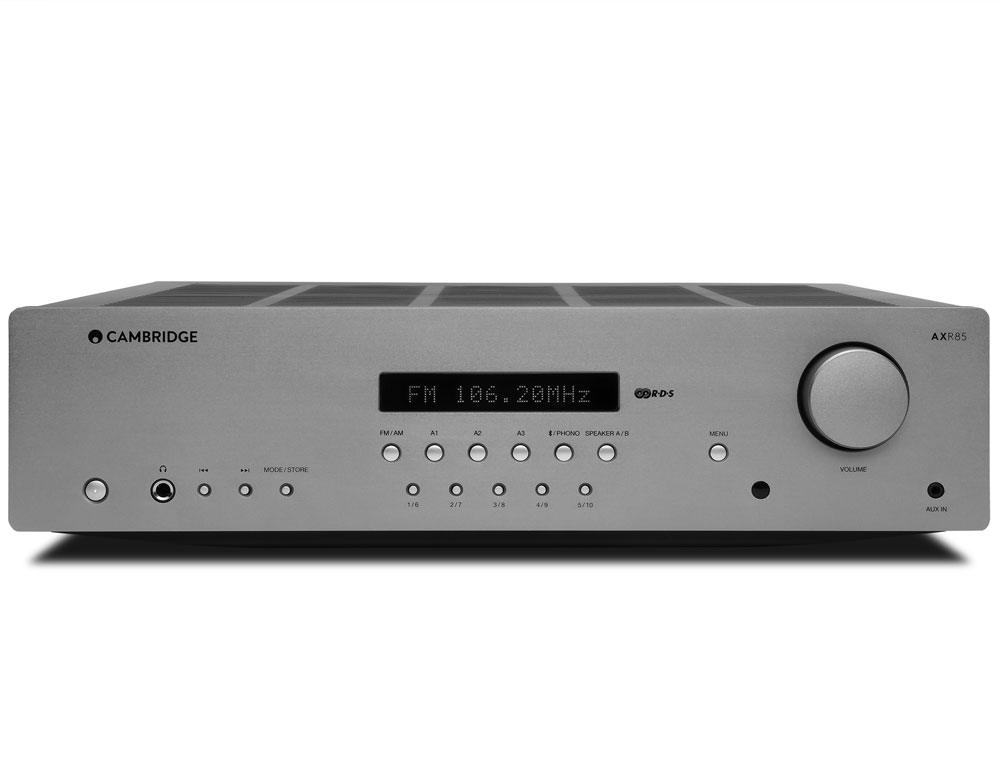 Cambridge Audio AXR85 lunar grey