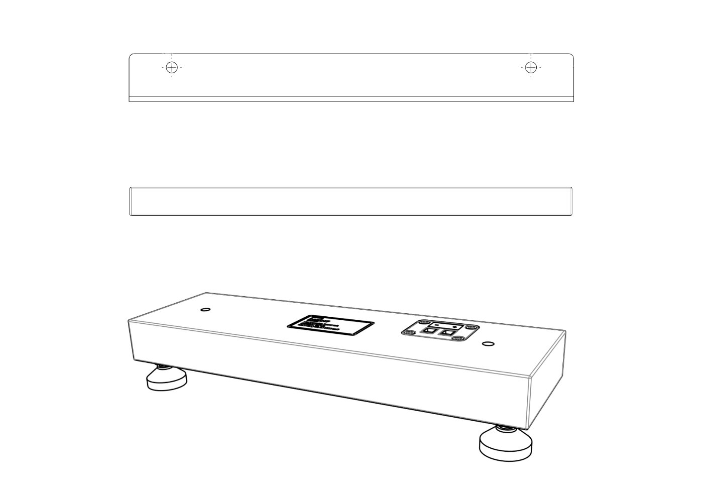 Lyngdorf Mounting Kit LS-1000 Left