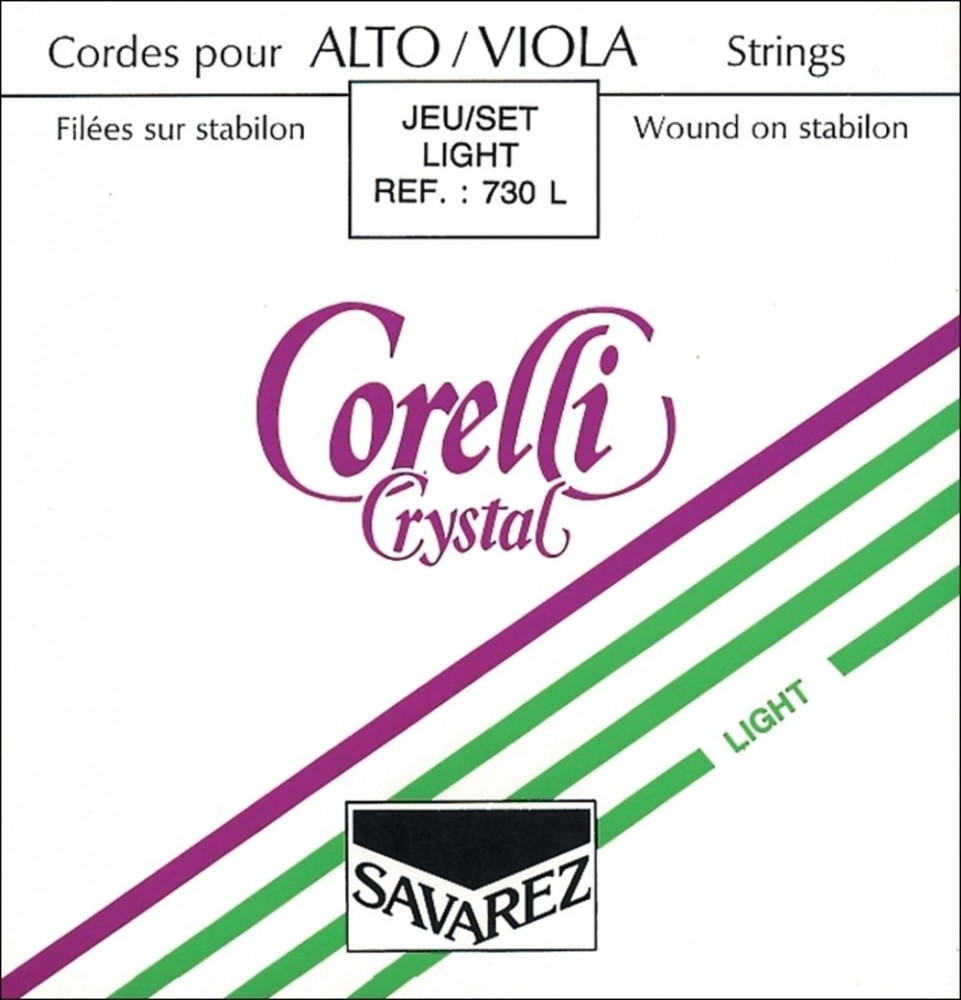 Corelli Strings For Viola Crystal Light