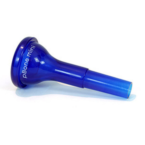 pBone Mouthpiece Alto Trombone Mini Blue