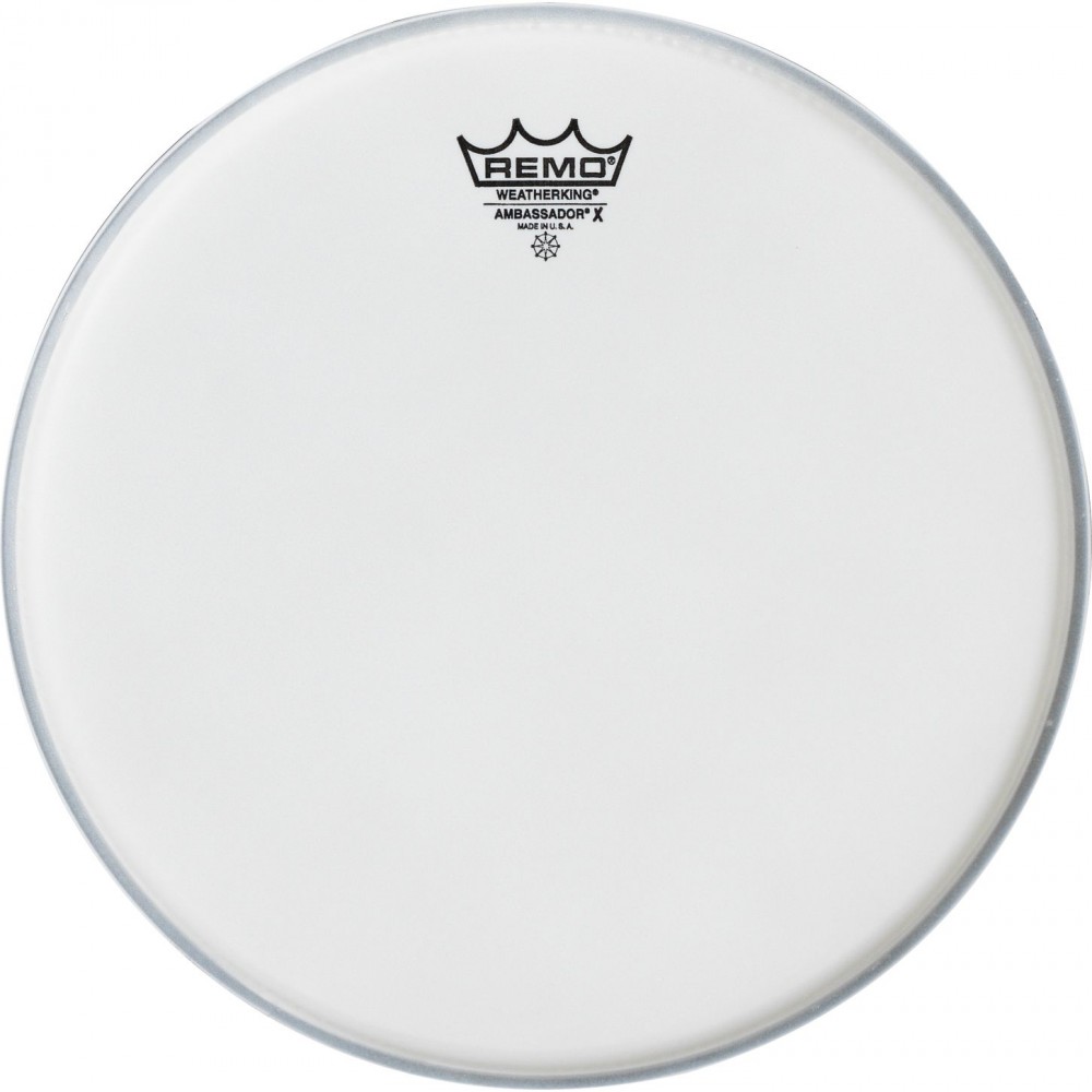 Gretsch Logo Bass Drum Reso 26" White Coated, Center Logo G5530PL