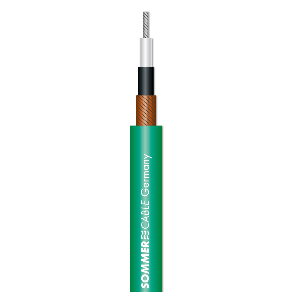 Sommer Cable Instrument Cable Tricone MKII Green