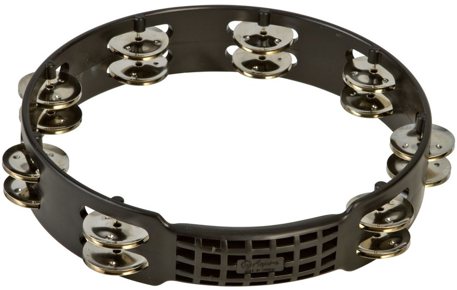 Latin Percussion LPA190 TAMBOURINE BLACK