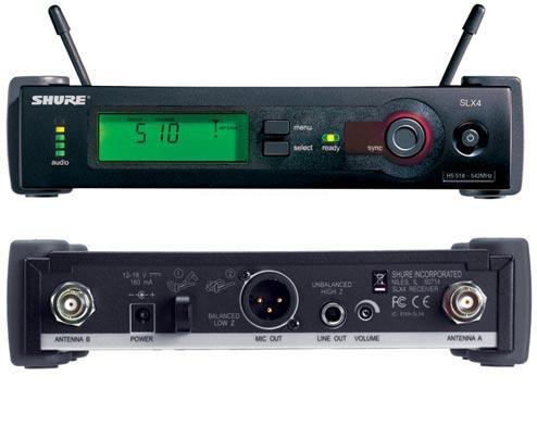 SHURE SLX4E