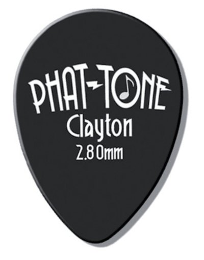 GEWA CLAYTON TRSÁTKA PHAT-TÓN gumové 2,8mm, small teardrop