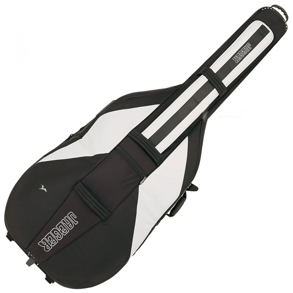 GEWA Double bass gig-bag JAEGER ROLLY 3/4 black/anthracite