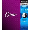 Elixir 11025 11/52 Polyweb Custom Light Acoustic