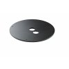 K&M 26709 Additional load for base plates Structured Black