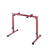 K&M 18810 Table-style keyboard stand »Omega« ruby red