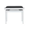 GEWA Piano bench Deluxe White high gloss
