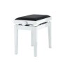 GEWA Piano bench Deluxe White high gloss