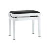 GEWA Piano bench Deluxe White high gloss