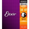 Elixir 11152 10/47 Nanoweb 12-string Bronze Light