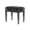 GEWA Piano bench Deluxe Black high gloss