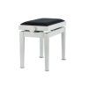 GEWA Piano bench Deluxe White matt
