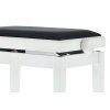 GEWA Piano bench Deluxe White matt