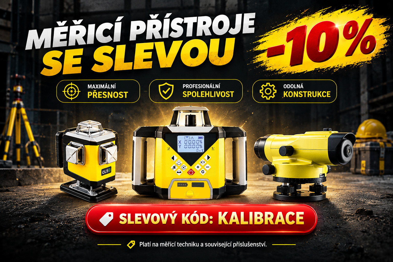 MĚŘÍCÍ PŘÍSTROJE SE SLEVOU 10%