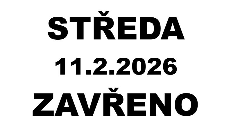 Změna otevírací doby