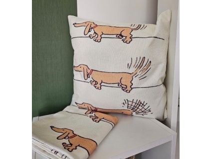 Obliečka DACHSHUND HAPPY