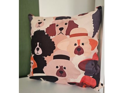 Obliečka na vankúš DOGS