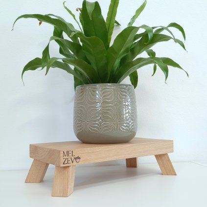 Dřevěný podstavec pod květináč 30x15x10