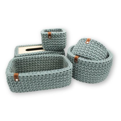 Set Háčkovaných košíků - Practical ll