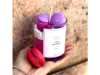 Voňavá svíčka Lady Macaron