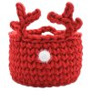 Háčkovaný košík - Reindeer